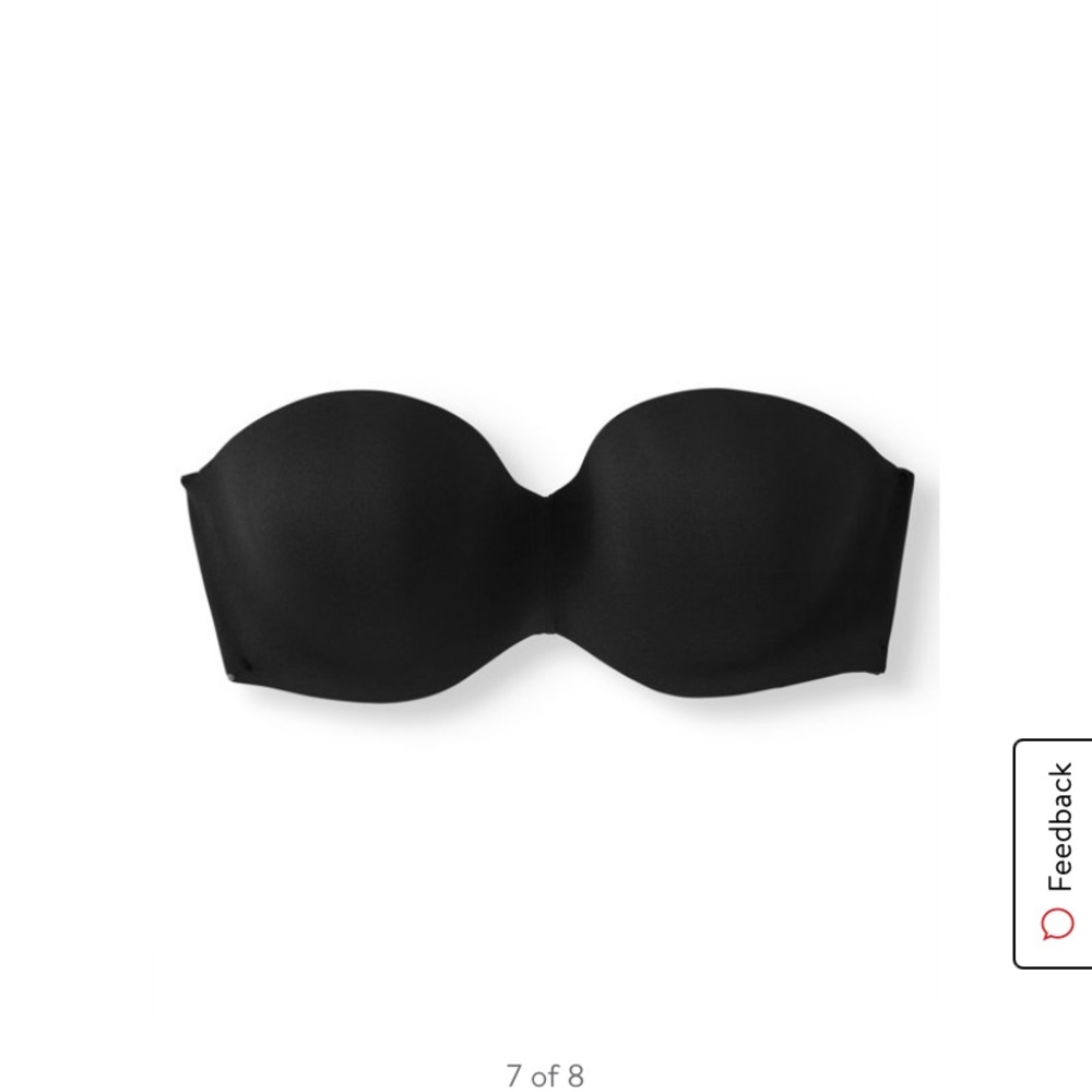 Maidenform Black Strapless Bra NWT